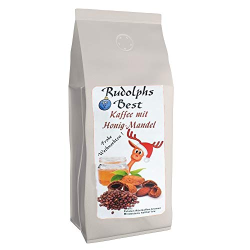 aromatisierter Kaffee Rudolphs Best Honig-Mandel 200 Ganze Bohne von C&T