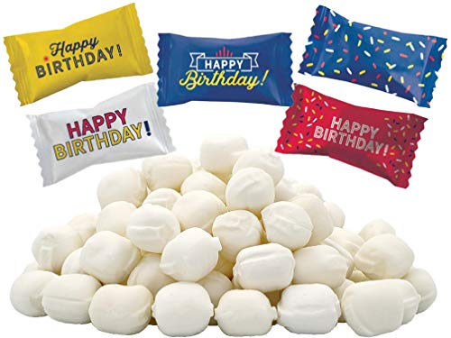 Happy Birthday Buttermints, Mint Candies, After Dinner Mints, Butter Mint Candy, Fettfrei, Koscher Zertifiziert, einzeln verpackt (275 Stück) von The Dreidel Company