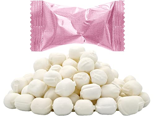 Pastell Rosa Buttermints, Mint Candies, After Dinner Mints, Butter Mint Candy, fettfrei, einzeln verpackt (275 Stück) von The Dreidel Company