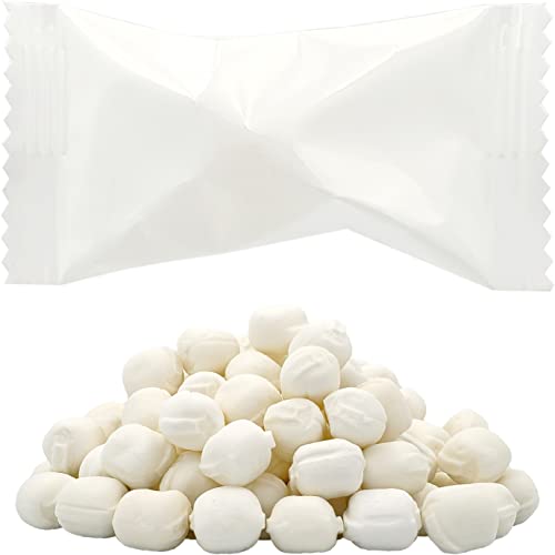 White Buttermints, Mint Candies, After Dinner Mints, Butter Mint Candy, fettfrei, koscher zertifizierte Milch, einzeln verpackt (275 Stück) von The Dreidel Company