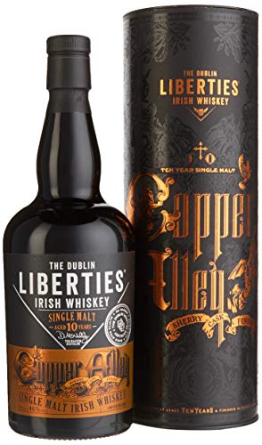 The Dublin Liberties Copper Alley 10 YO Single Malt Irish Whiskey Single Malt Whisky (1 x 0.7 l) von The Dublin Liberties