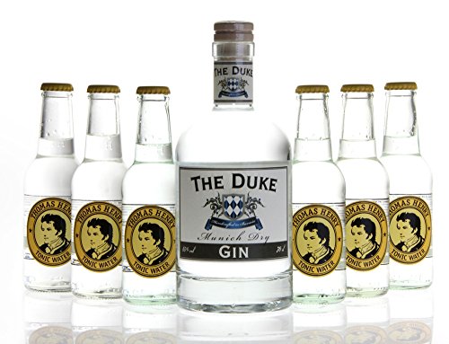 The Duke Gin 1 x 0,7 Liter + 6 x Thomas Henry Tonic 0,2 Liter von The Duke & Thomas Henry