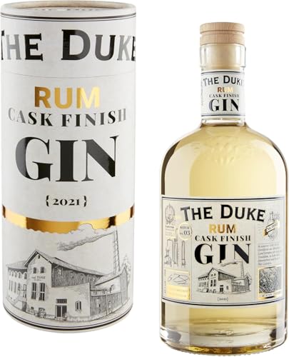 THE DUKE – Rum Cask Gin — im Rum Fass gereifter Gin | Rum Cask Finish | 700 ml von ‎The Duke Munich Dry Gin