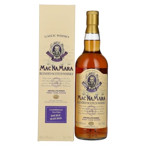 Gaelic Whisky MACNAMARA Port Cask Finish Blended Scotch Whisky 40% Vol. 0,7l in Geschenkbox von The Gaelic Whisky