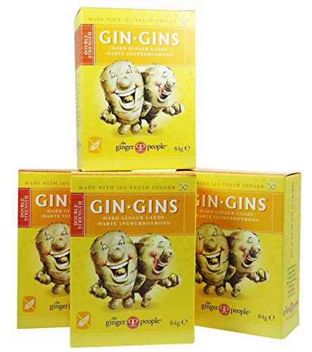 (4er BUNDLE) | Gins Gins | 84g - The Ginger People von The Ginger People