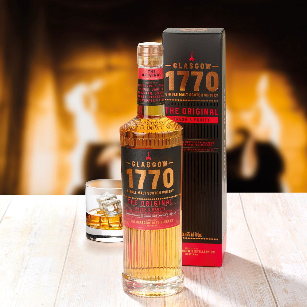 Glasgow Distillery 1770 The Original Fresh & Fruity Single Malt Scotch Whisky von The Glasgow Distillery