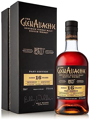 The GlenAllachie 16 Years Old 50th Anniversary PAST EDITION 57,1% Vol. 0,7l in Geschenkbox von Glenallachie