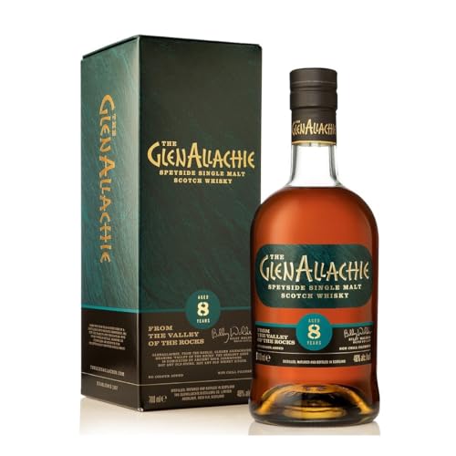 The GlenAllachie 8 Years Old Speyside Single Malt Scotch Whisky 46% Vol. 0,7l in Geschenkbox von Glenallachie