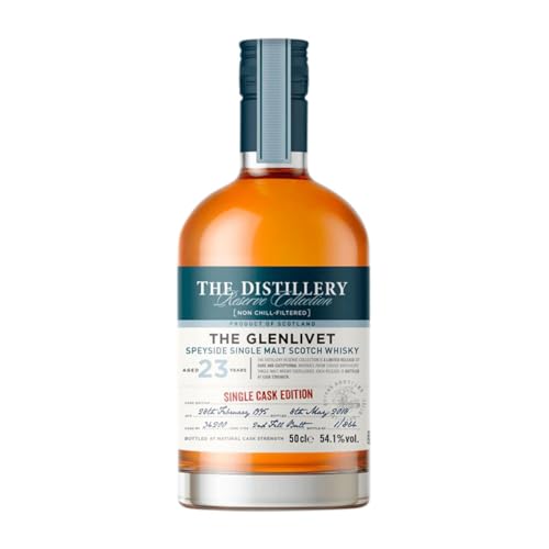 Whiskey Single Malt Glenlivet Single Cask Edition Butt 23 Jahre Medium Flasche 50 cl von The Glenlivet Distillery