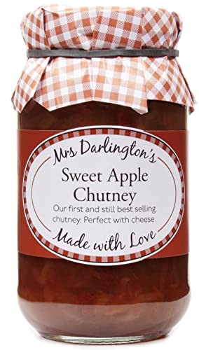 Mrs Darlington's Sweet Apple Chutney 312g von The Great British Confectionery Company