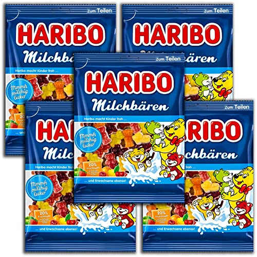 5 er Pack Haribo Milchbären 5 x 160g von The Great Canadian Tea