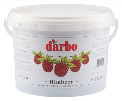 Darbo Konfitüre Himbeer F45% 5kg von The Great Canadian Tea