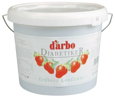 Darbo Zuckerarm Konfit. Erdbeer F45% 5kg von The Great Canadian Tea