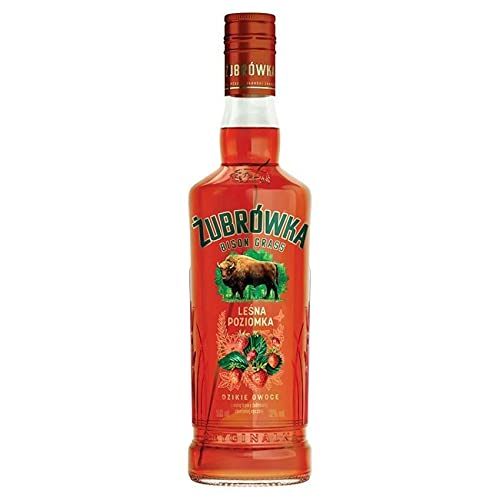 ERDBEERWODKA WODKA BISONGRAS LESNA POZIOMKA 50 CL von ZUBROWKA