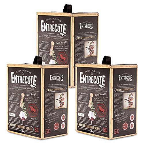 Entrecote Merlot Cabernet Syrah Bag-in-Box (3x 5L) von The Great Canadian Tea