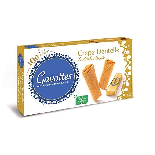 Gavottes Crepe-Spitze Natur, 125 g, 4 Stück von Zeelec