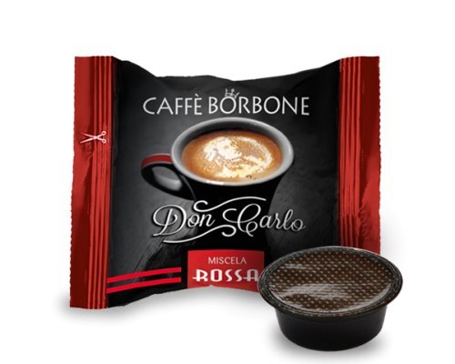 Kaffeekapseln Borbone kompatibel mit A modo mio Mischung schwarz rot blau gold dek 50 100 200 300 400 500 (200, rote Mischung) von CAFFÈ BORBONE