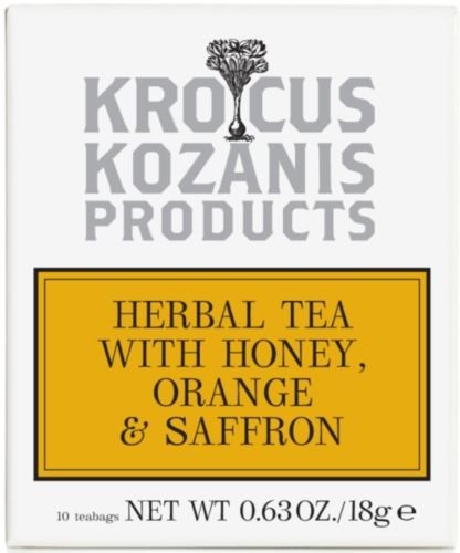 Krocus Kozanis Greek Herbal Tea with Honey, Orange & Saffron 10 teabags von The Great Canadian Tea