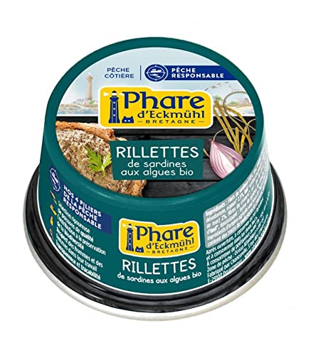 PHARE D'ECKMUHL - SARDINE RILLETTES MIT SEAWEED 120G von The Great Canadian Tea