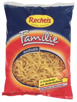 Recheis Familie 1kg, Bandnudeln 3 x 1 kg von The Great Canadian Tea