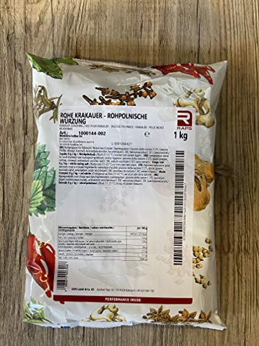 Rohe Krakauer - Rohpolnische Würzung 1 kg Beutel von The Great Canadian Tea