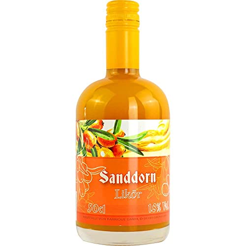 Sanddornlikör Sanddorn-Likör Vegan BARRIQUE-Destillate und Liköre Deutschland 500ml-Fl von The Great Canadian Tea