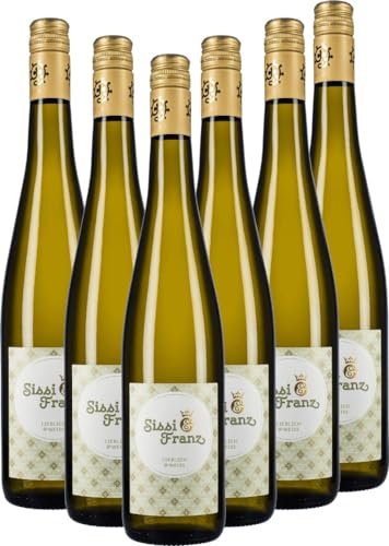 Sissi & Franz liebliches Weiß - Weingut Hammel Weißwein 6 x 0,75l VINELLO - 6 x Weinpaket inkl. kostenlosem VINELLO.weinausgießer von The Great Canadian Tea