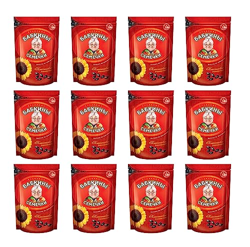 Sonnenblumenkerne Babkiny geröstet 12er Pack (12 x 300g) 1 Karton sunflower seeds семечки бабкины von The Great Canadian Tea