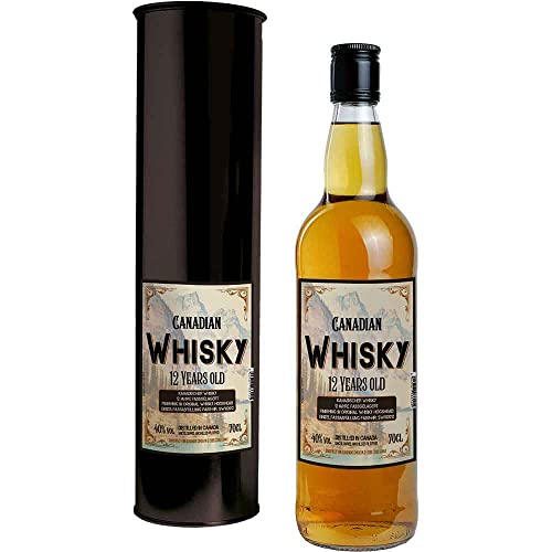 Whisky Kanadischer 12 Jahre Canadian Whisky Vegan BARRIQUE-Unabhängiger Abfüller Kanada 700ml-Fl von The Great Canadian Tea