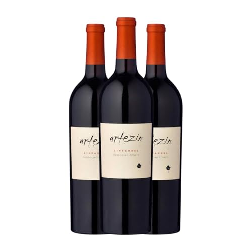 The Hess Collection Artezin Petite Syrah California 75 cl Rotwein (Karton mit 3 Flaschen von 75 cl) von The Hess Collection Winery