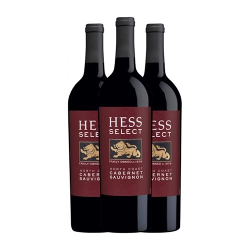 The Hess Collection Cabernet Sauvignon North Coast 75 cl Rotwein (Karton mit 3 Flaschen von 75 cl) von The Hess Collection Winery