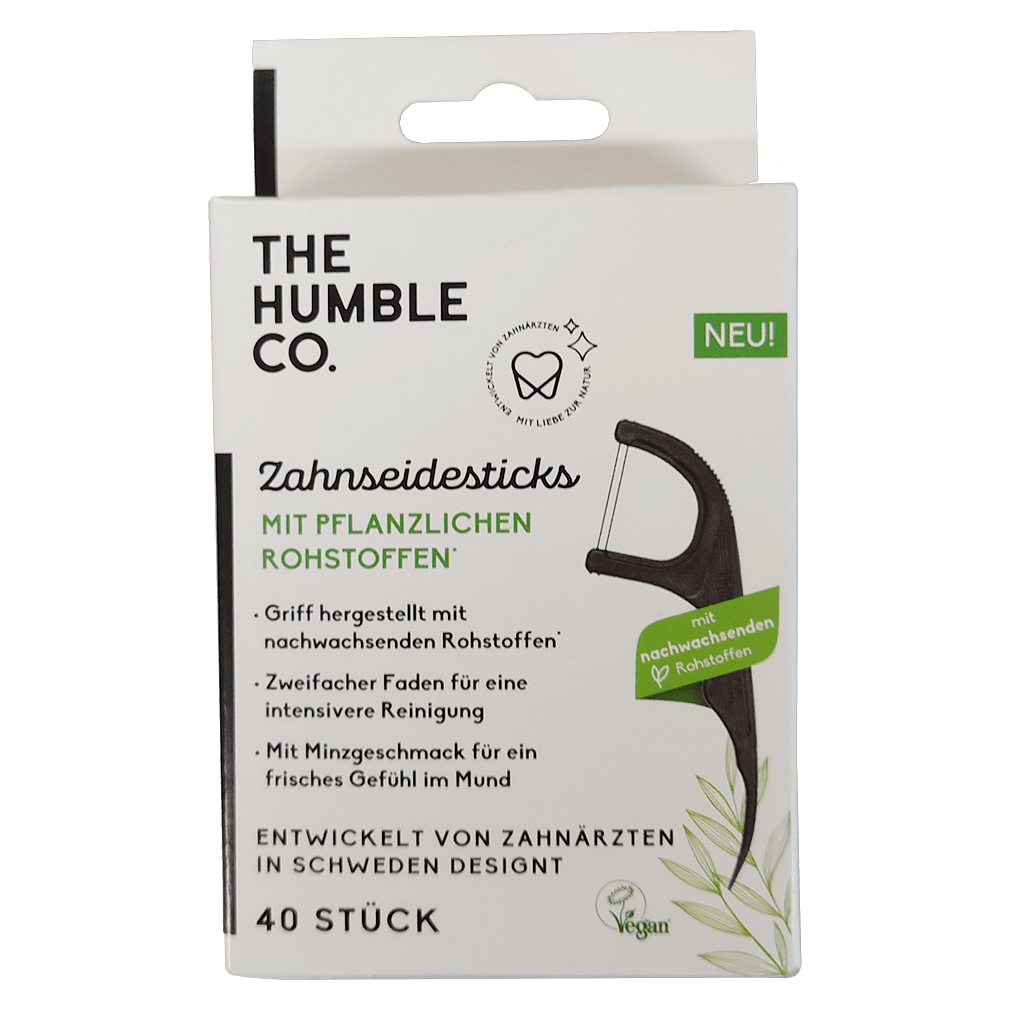 Zahnseidesticks von The Humble Co.