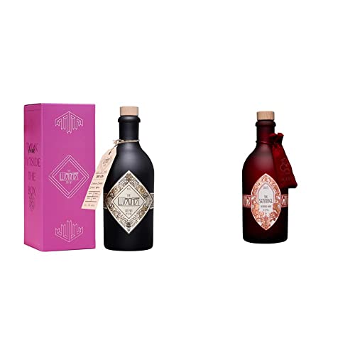 Illusionist Gin - Pink is Love Geschenkbox - The Illusionist Dry Gin – Der Farbwechsel Gin – 500ml – 45% Vol. & The Sentinel Scented Rum 41% Vol. 500ml von The Illusionist Distillery