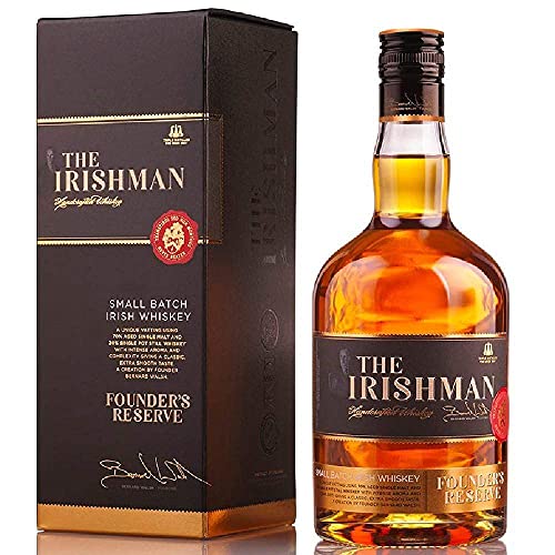 Irishman Founder's Reserve Small Batch Irish Whiskey mit Geschenkverpackung (1 x 0.7 l) von The Irishman