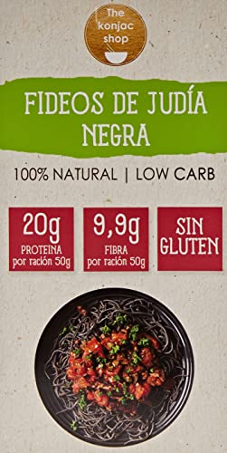 The Konjac Shop Fideos De Judia Negra 250 Gr von The Konjac Shop