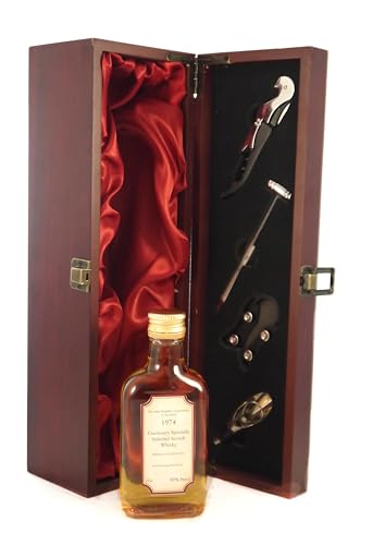 The Malt Distillers' Association of Scotland 1974 Centenary Specially Selected Scotch Whisky (Decanted Selection) 20cls in einer mit Seide ausgestatetten Geschenkbox, 1 x 200ml von Generic