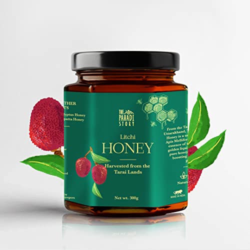 The Pahadi Story Litchi Honey 300gm, No Preservatives, 100% Natural von The Pahadi Story