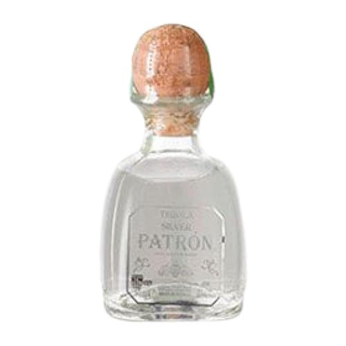 Tequila 6 Einheiten Box Patrón Silver Miniaturflasche 5 cl von The Patrón Spirits Company