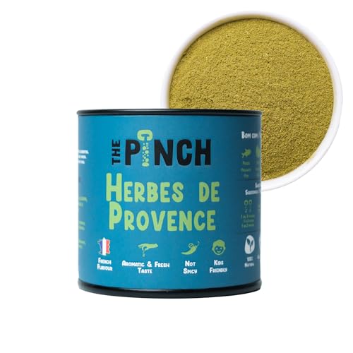 THE PINCH Herbes de Provence French Inspired Salt Free Seasoning - 100% Natural and Easy to Use on Eggs, Mushrooms, Potatoes and Meats. Healthy and Delicious Provencal Style. 45g package. von The Pinch