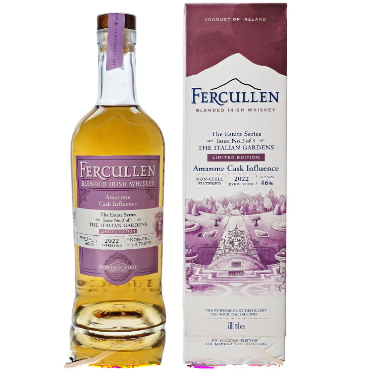 Fercullen Single Malt The Gate Estate Series 3 Amarone Finish 46% vol. 0,7 l von The Powerscourt Distillery