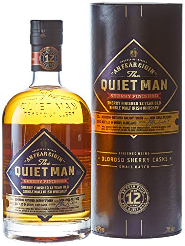 The Quiet Man An Fear Ciuin 12 Year Old Sherry Finished mit Geschenkverpackung Whisky (1 x 0.7 l) von The Quiet Man