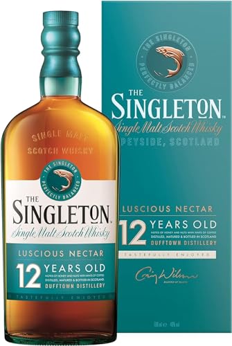 The Singleton 12 Jahre | Single Malt Scotch Whisky | Preisgekrönter, aromatischer| Geschenkempfehlung | handgefertigt aus der schottischen Speyside | 40% vol | 700ml Einzelflasche | von The Singleton
