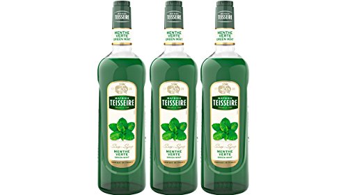 Teisseire Sirup Set Grüne Minze - 3 x 1L von Mathieu Teisseire