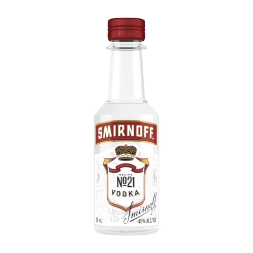 Wodka 12 Einheiten Box Smirnoff Nº 21 Miniaturflasche 5 cl von The Smirnoff Company