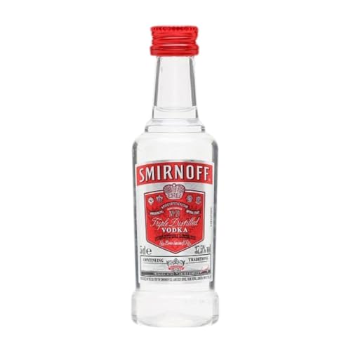 Wodka 12 Einheiten Box Smirnoff Pet Miniaturflasche 5 cl von The Smirnoff Company