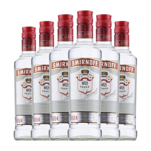 Wodka Smirnoff Nº 21 Drittel-Liter-Flasche 35 cl (Karton mit 6 Drittel-Liter-Flasche von 35 cl) von The Smirnoff Company