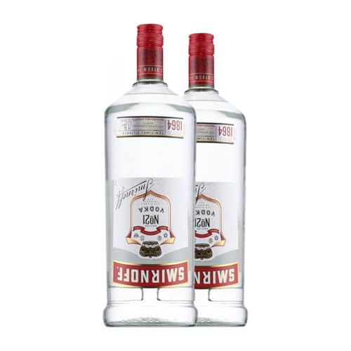 Wodka Smirnoff Nº 21 Spezielle Flasche 1,5 L (Karton mit 2 Spezielle Flasche von 1,5 L) von The Smirnoff Company