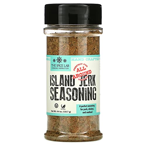 The Spice Lab, Island Jerk Seasoning, Sweet BBQ Rub, rundes Glas, 124,7 g von The Spice Lab