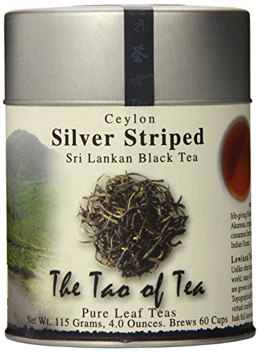 Das Tao of Tea, Sri Lankan Schwarzer Tee, Silber Gestreift, 4.0 oz (115 g) von The Tao of Tea