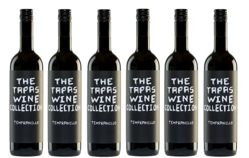 6x 0,75l - 2022er - The Tapas Wine Collection - Tempranillo - Valencia D.O.P. - Spanien - Rotwein trocken von The Tapas Wine Collection